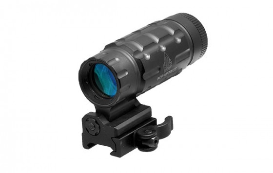 Увеличитель Leapers UTG 3X Magnifier с быстросъемным откидным креплением SCP-MF3WQS