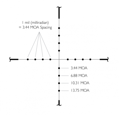 Оптический прицел Hawke Vantage 3-9x40 AO Mil-Dot (14123)
