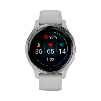 Часы Garmin Venu 2S серебристые