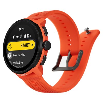 Часы SUUNTO RUN Coral Orange с силиконовым ремешком